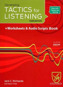 سطح کتاب  Tactics for Listening Developing