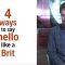 ۴ روش گفتن Hello مانند یک بریتانیایی – BBC