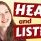 تفاوت بین Listen و Hear در زبان انگلیسی – زیرنویس فارسی