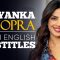ویدیوی سخنرانی Priyanka Chopra + متن کامل pdf