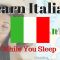 آموزش زبان ایتالیایی در خواب – 125 عبارت پایه